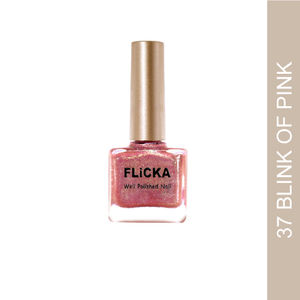 Flicka Well Polished Nail Polish- 37 Blink Of Pink (9.5Ml)