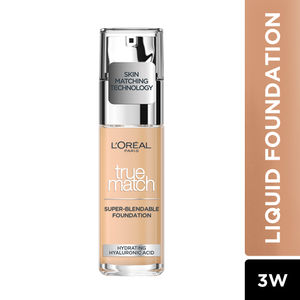 L'Oreal Paris True Match Liquid Foundation D3W3 Golden Beige (30 ml)