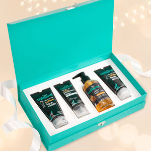 mCaffeine Start Easy Skincare Gift Kit for Men