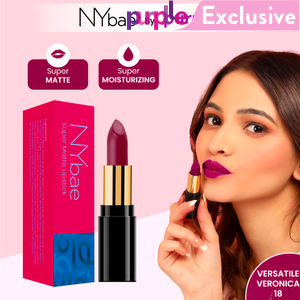 Buy NY Bae Super Matte Lipstick, Purple - Versatile Veronica 18 ...
