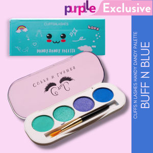 Cuffs N Lashes Handy Dandy Eyeshadow Palette Buff N Blue