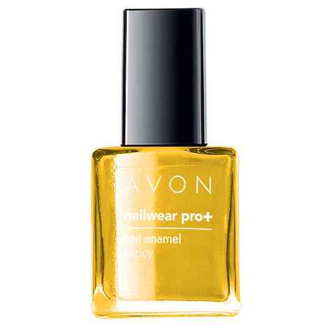 Buy Avon Color Nailwear Pro Plus Saucy (8 ml) - Purplle