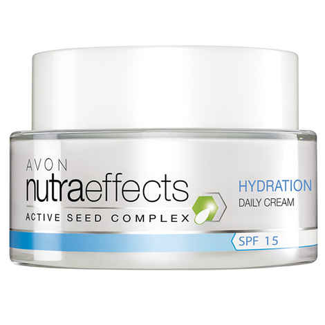 Buy Avon Nutraeffects Hydration Daily Cream SPF 15 (50 g) - Purplle