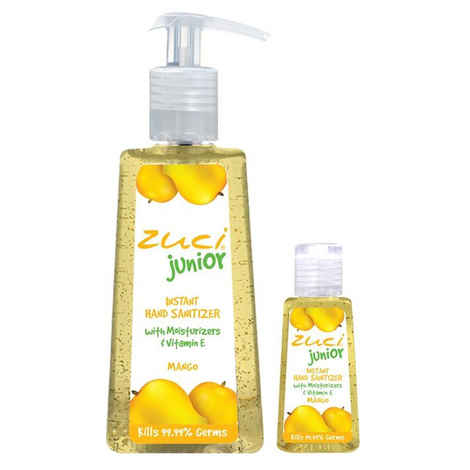 Buy Zuci Hand Sanitizer- Mango (Pack Of 250 ml & 30 ml) - Purplle