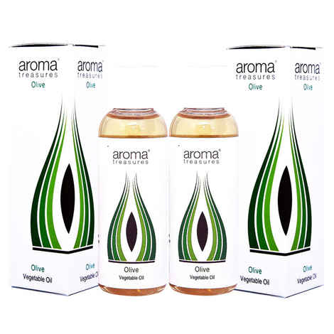 Buy Aroma Treasures Olive Oil Pack Of 2 (100 ml) - Purplle
