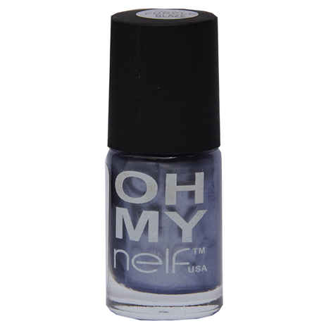 Buy NELF USA Oh My NELF Purple Blaze Nail Paint (6 ml) - Purplle