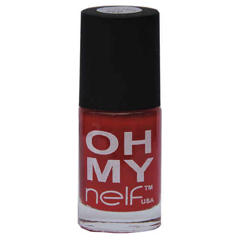 Buy NELF USA Oh My NELF Sizzling Red Nail Paint (6 ml) - Purplle