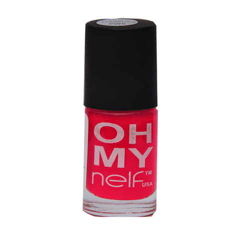 Buy NELF USA Oh My NELF Sparkling Pink Nail Paint (6 ml) - Purplle