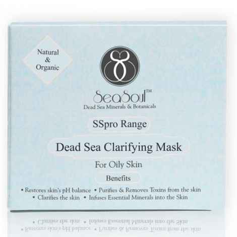 Buy SeaSoul Dead Sea Clarifying Mask for Oily Skin (50 ml) - Purplle