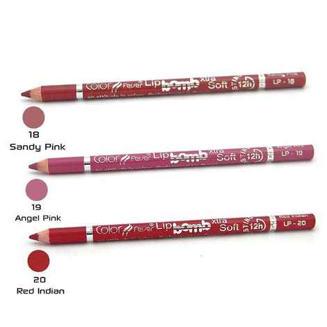 Buy Color Fever Lip Liner - Value Pack (1.9gmx3pcs combo) - Purplle