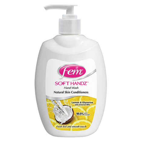 Buy Fem Soft Handz Soap New Lemon-T (250 ml) - Purplle
