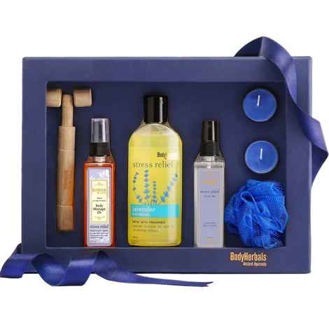 Buy BodyHerbals Ancient Ayurveda Lavender Essentials Set - Purplle