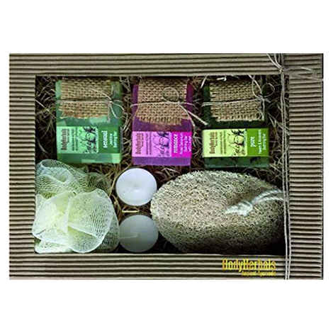 Buy BodyHerbals Ancient Ayurveda Natural Hand Made Soap Set - Purplle