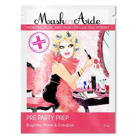 Buy MaskerAide Pre-Party Facial Sheet Mask (23 g) - Purplle