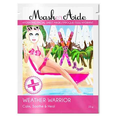 Buy MaskerAide Weather Warrior Facial Sheet Mask (23 g) - Purplle