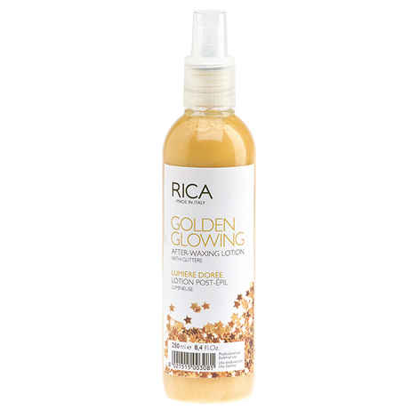 Buy Rica Golden Glowing After Wax Lotion (250 ml) - Purplle