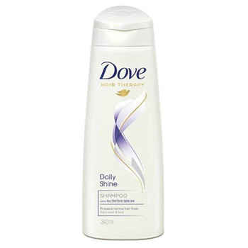 Buy Dove Daily Shine Shampoo (340 ml) - Rs.31 OFF - Purplle