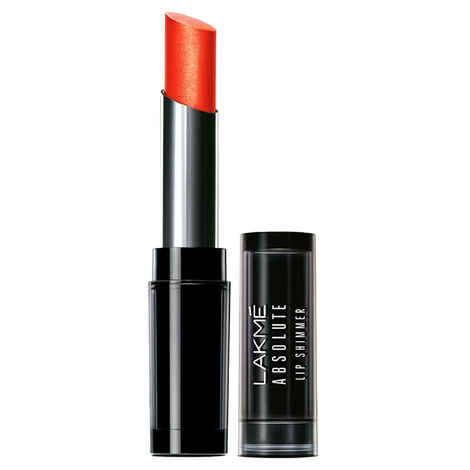 Buy Lakme Absolute Illuminating Lip Shimmer Orange Glitz (3.6 g) - Purplle