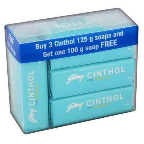 Buy Cinthol Cool Soap (125 g) (Buy 3 Get 1 Free) - Purplle