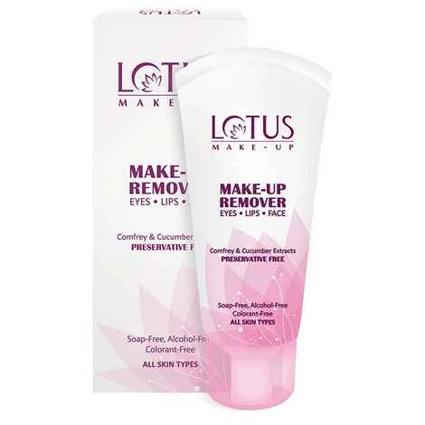 Buy Lotus Herbals Makeup Remover for Eyes, Lips & Face (50 g) - Purplle
