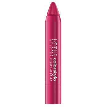 Buy Lotus Herbals Colorstylo Chubby Lip Color Fuchsia Angel 202 (3.7 g) - Purplle