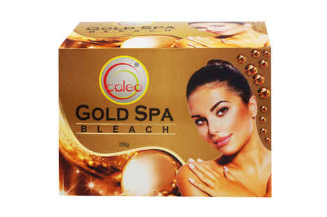 Buy Caleo Gold Spa Bleach (250 g) - Purplle