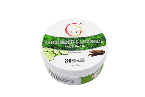 Buy Caleo Cucumber & Licorice Face Pack (200 g) - Purplle