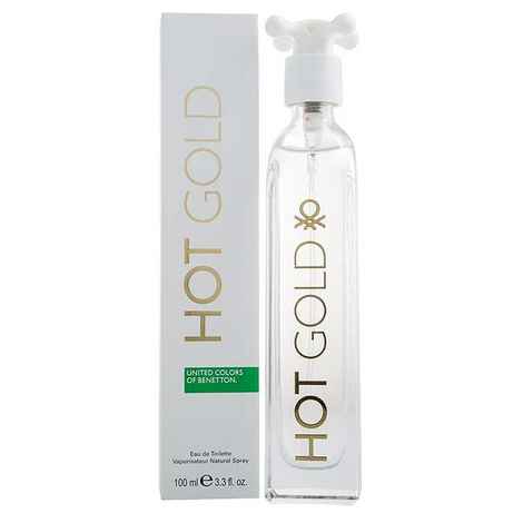 Buy Benetton Hot Gold EDT For Women (100 ml) - Purplle