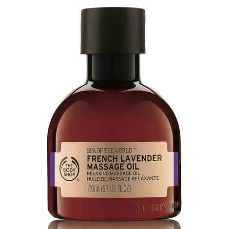 Buy The Body Shop Spa Of The World French Lavender Massage Oil (170 ml) - Purplle