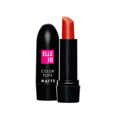 Buy Elle 18 Color Pop Matte Lip Color - Rockstar Red (4.3 g) - Purplle