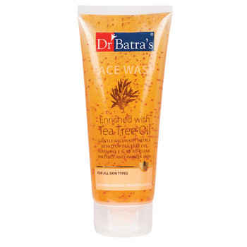 Buy Dr.Batra's Face Wash Enriched With Tea Tree Oil (50 g) - Purplle