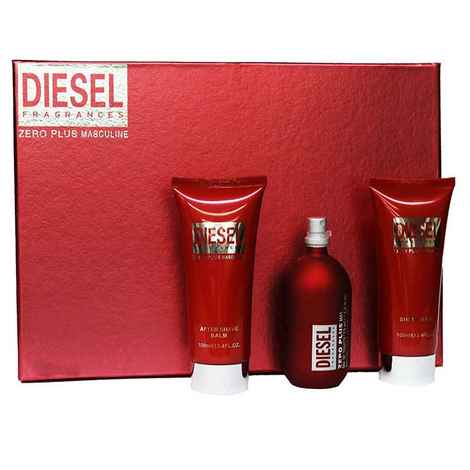 Buy Diesel Zero Plus Masculine Gift Set for Men (Set of 3) - Purplle
