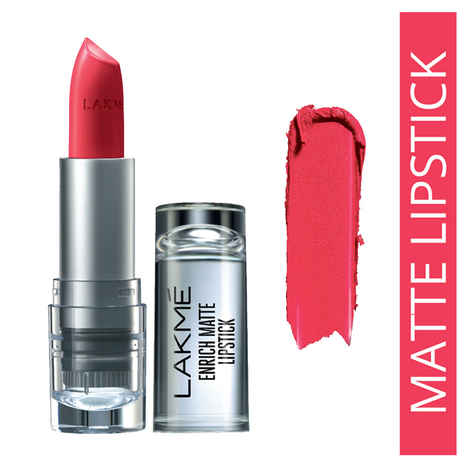 Buy Lakme Enrich Matte Lipstick Shade PM10 (4.7 g) - Purplle