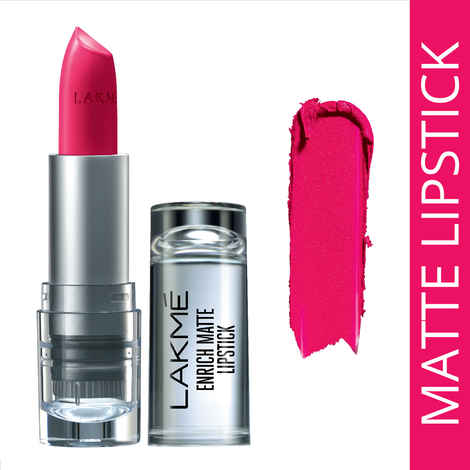 Buy Lakme Enrich Matte Lipstick - Shade PM15 (4.7 g) - Purplle