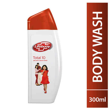 Buy Lifebuoy Total 10 Body Wash (300 ml) - Purplle