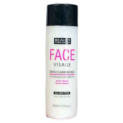 Buy Beauty Formulas Face Visage (Gentle Cleansing Milk) (200 ml) - Purplle
