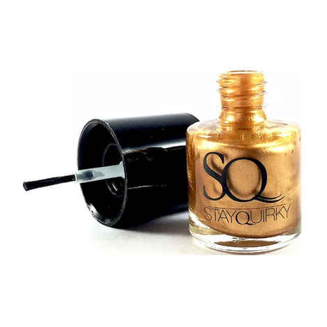 Buy Stay Quirky Nail Polish, Gel Finish, Brown - Amazeballs 773 (8 ml) - Purplle