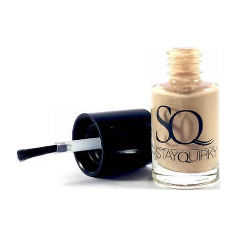 Buy Stay Quirky Nail Polish, Gel Finish, Pursued Nude 307 (6 ml) - Purplle