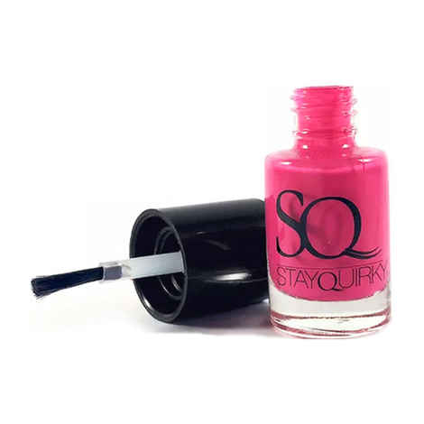 Buy Stay Quirky Nail Polish, Gel Finish, Pink-Giving 539 (6 ml) - Purplle