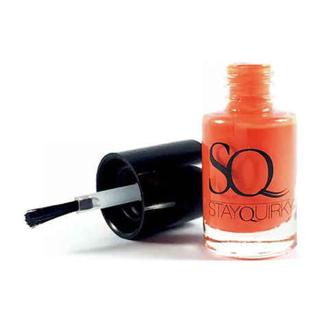 Buy Stay Quirky Nail Polish, Gel Finish, Coral, Evening Hue 480 (6 ml) - Purplle