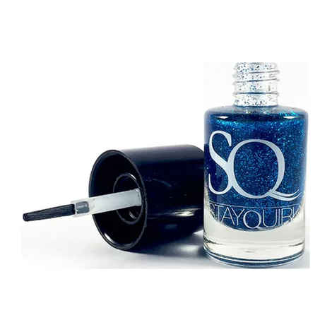 Buy Stay Quirky Nail Polish, Glitter, Blue - Hug It Out 628 (10 ml) - Purplle