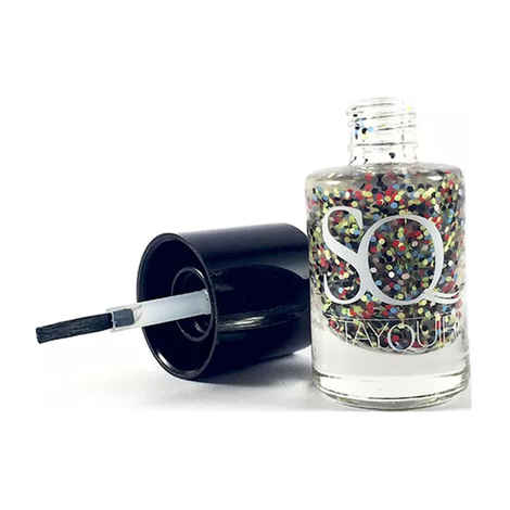 Buy Stay Quirky Nail Polish, Glitter, Sugar With Pop 611 (10 ml) - Purplle