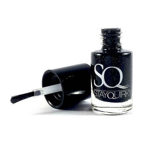 Buy Stay Quirky Nail Polish, Black-A-Licious 154 (6 ml) - Purplle