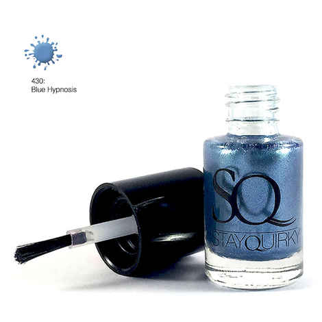 Buy Stay Quirky Nail Polish, Blue Hypnosis 430 (6 ml) - Purplle
