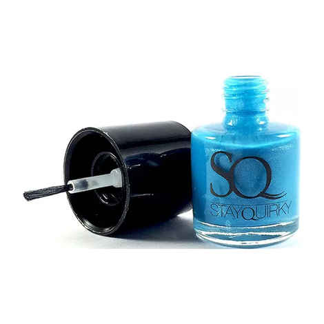 Buy Stay Quirky Nail Polish, Blue - Fashion Story 717 (8 ml) - Purplle