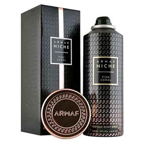 Buy Armaf Niche Pink Coral Body Spray - For Women (200 ml) - Purplle