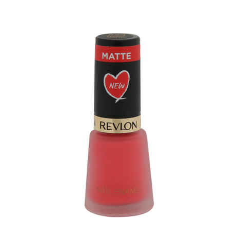 Buy Revlon Summer Matte-Ness Nail Enamel - Coral Matte (8 ml) - Purplle