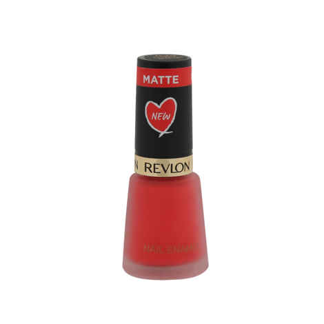 Buy Revlon Summer Matte-Ness Nail Enamel - Flaming Matte (8 ml) - Purplle