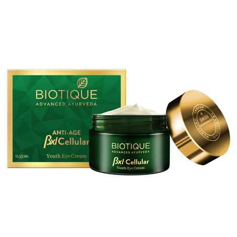 Buy Biotique BXL Cellular Anti-Age - Youth Eye Cream (15 g) - Purplle