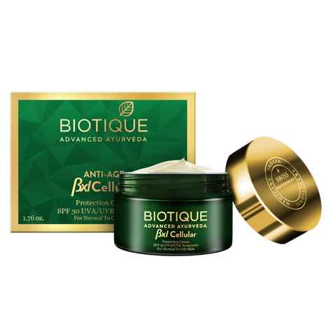 Buy Biotique BXL Cellular Anti-Age - Protection Cream (50 g) - Purplle